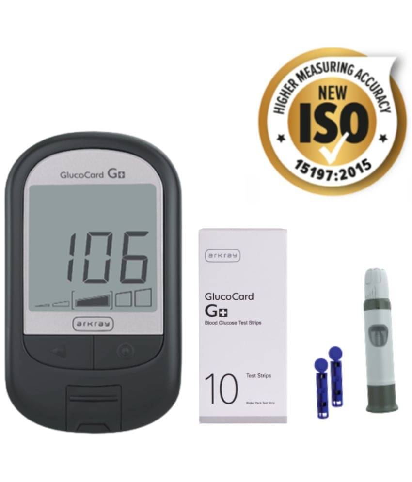     			Arkray G+ Kit: 10 Strips, 25 Lancets Glucometer