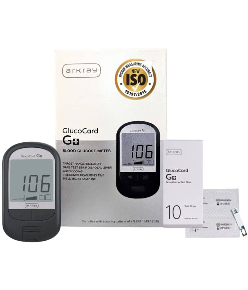 Arkray G+ Kit: 10 Strips, 25 Lancets Glucometer Arkray G+ Kit: 10 Strips, 25 Lancets Glucometer