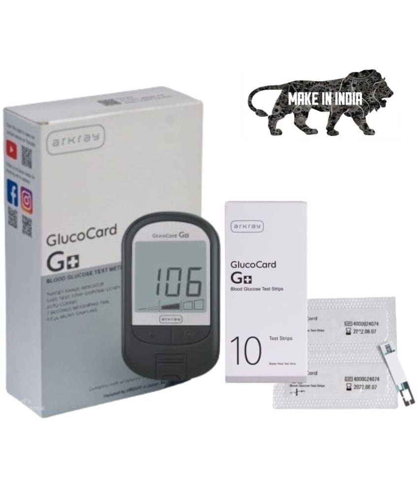 Arkray G+ Kit: 10 Strips, 25 Lancets Glucometer Arkray G+ Kit: 10 Strips, 25 Lancets Glucometer