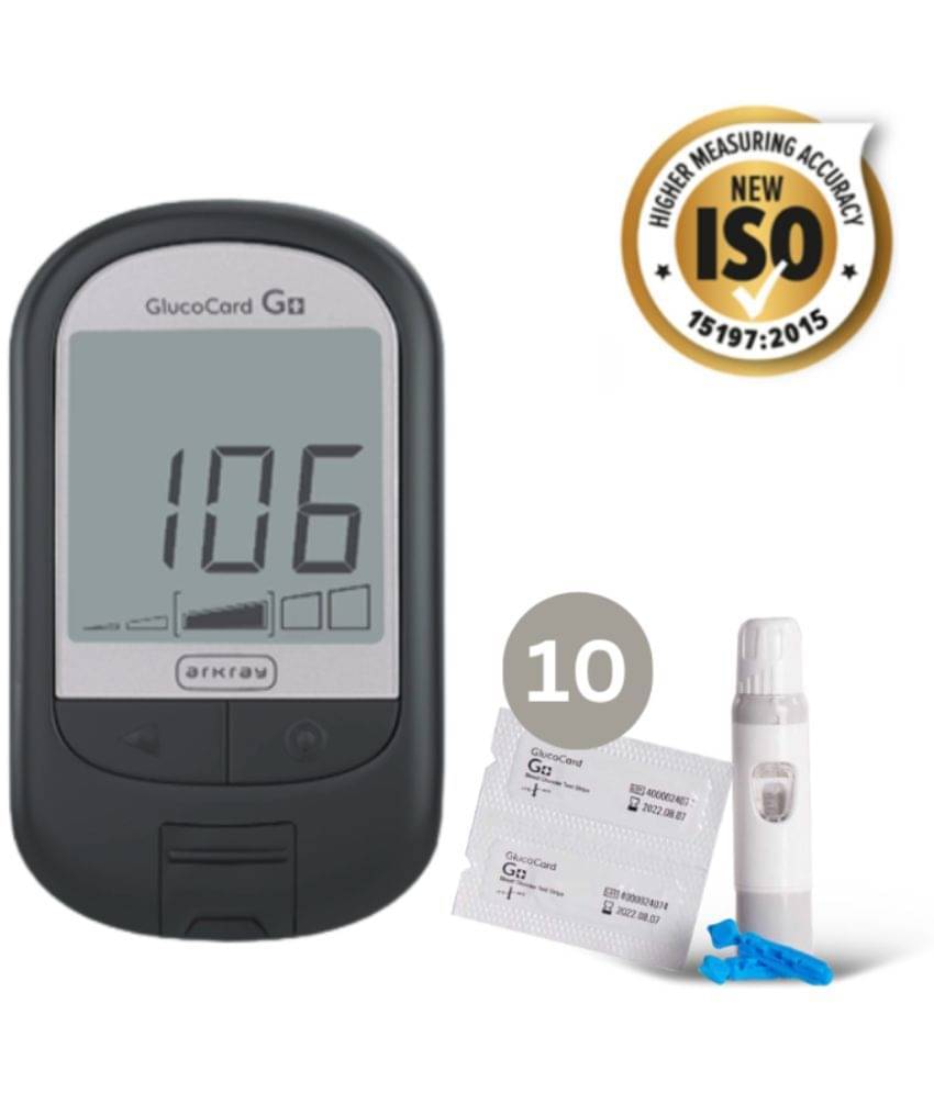     			Arkray G+ Kit: 10 Strips, 25 Lancets Glucometer