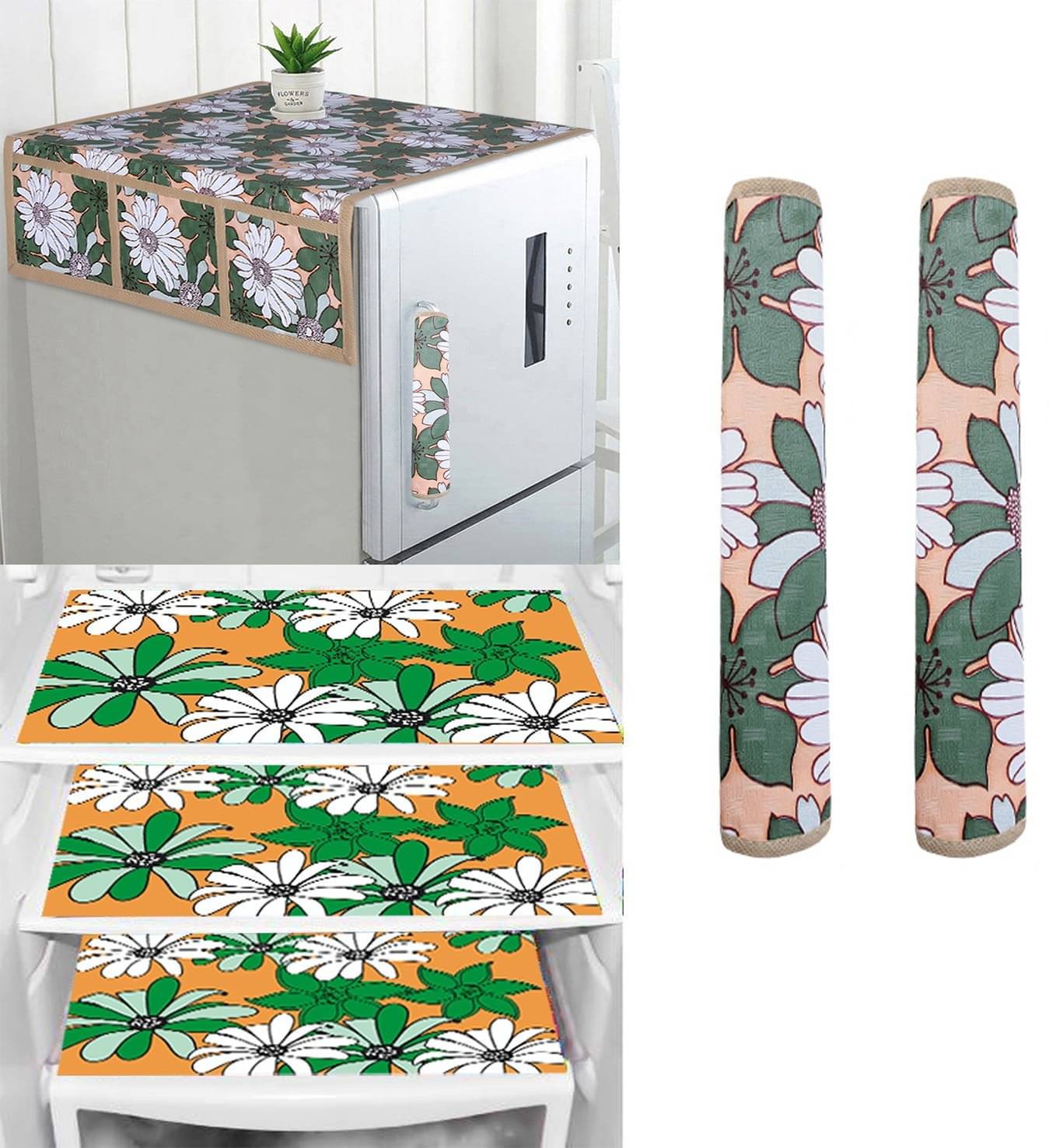 DPA Collection PVC Abstract Printed Fridge Mats ( 44 29 ) Pack of 1 - Multicolor DPA Collection PVC Abstract Printed Fridge Mats ( 44 29 ) Pack of 1 - Multicolor