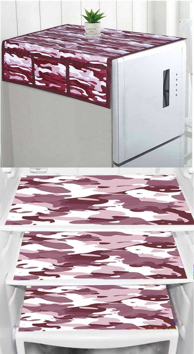DPA Collection PVC Abstract Printed Fridge Mats ( 44 29 ) Pack of 1 - Multicolor DPA Collection PVC Abstract Printed Fridge Mats ( 44 29 ) Pack of 1 - Multicolor