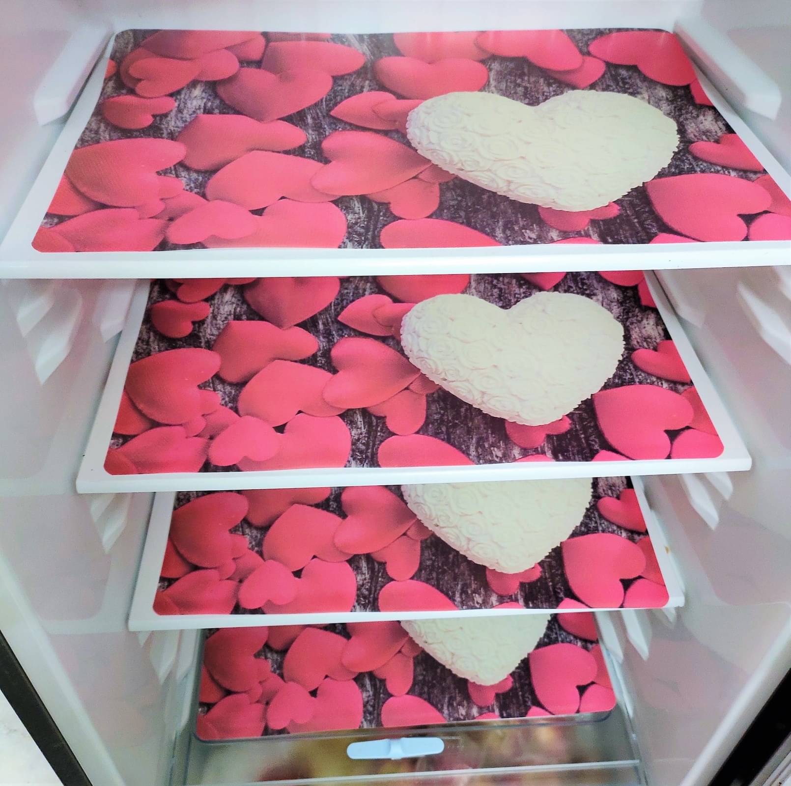 DPA Collection PVC Abstract Printed Fridge Covers ( 44 29 ) Pack of 4 - Multicolor DPA Collection PVC Abstract Printed Fridge Covers ( 44 29 ) Pack of 4 - Multicolor