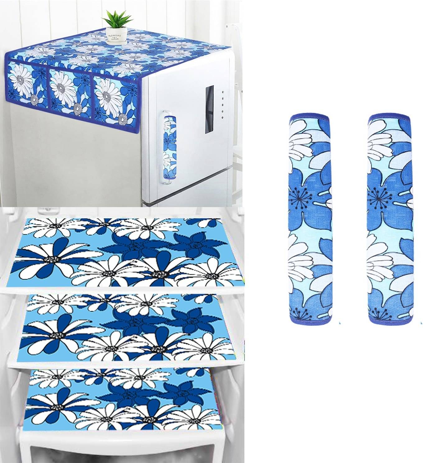 DPA Collection PVC Abstract Printed Fridge Mats ( 44 29 ) Pack of 1 - Multicolor DPA Collection PVC Abstract Printed Fridge Mats ( 44 29 ) Pack of 1 - Multicolor