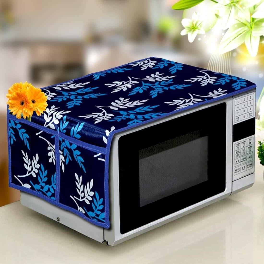     			DPA Collection Single PVC Blue Microwave Oven Cover -