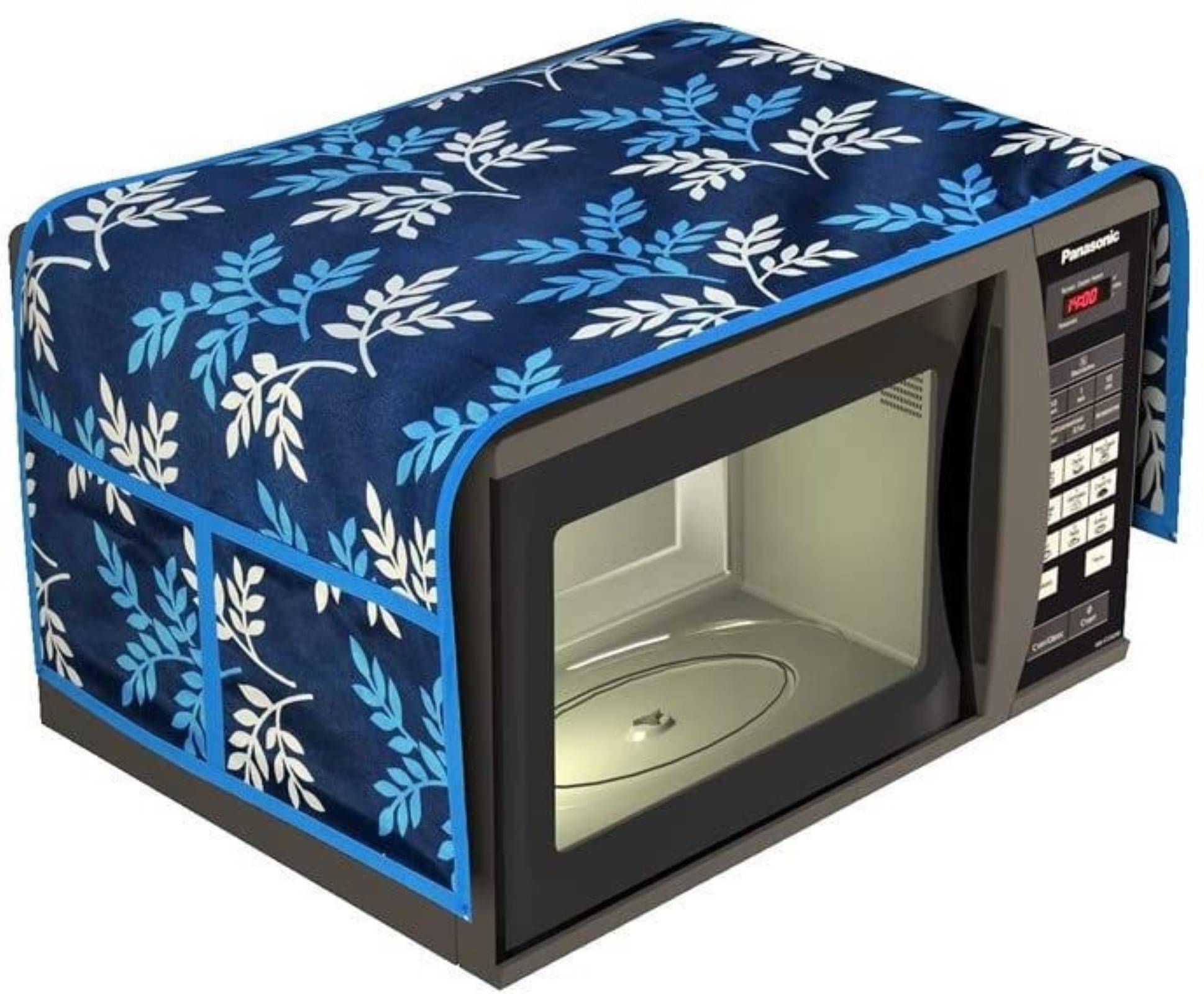     			DPA Collection Single PVC Blue Microwave Oven Cover -