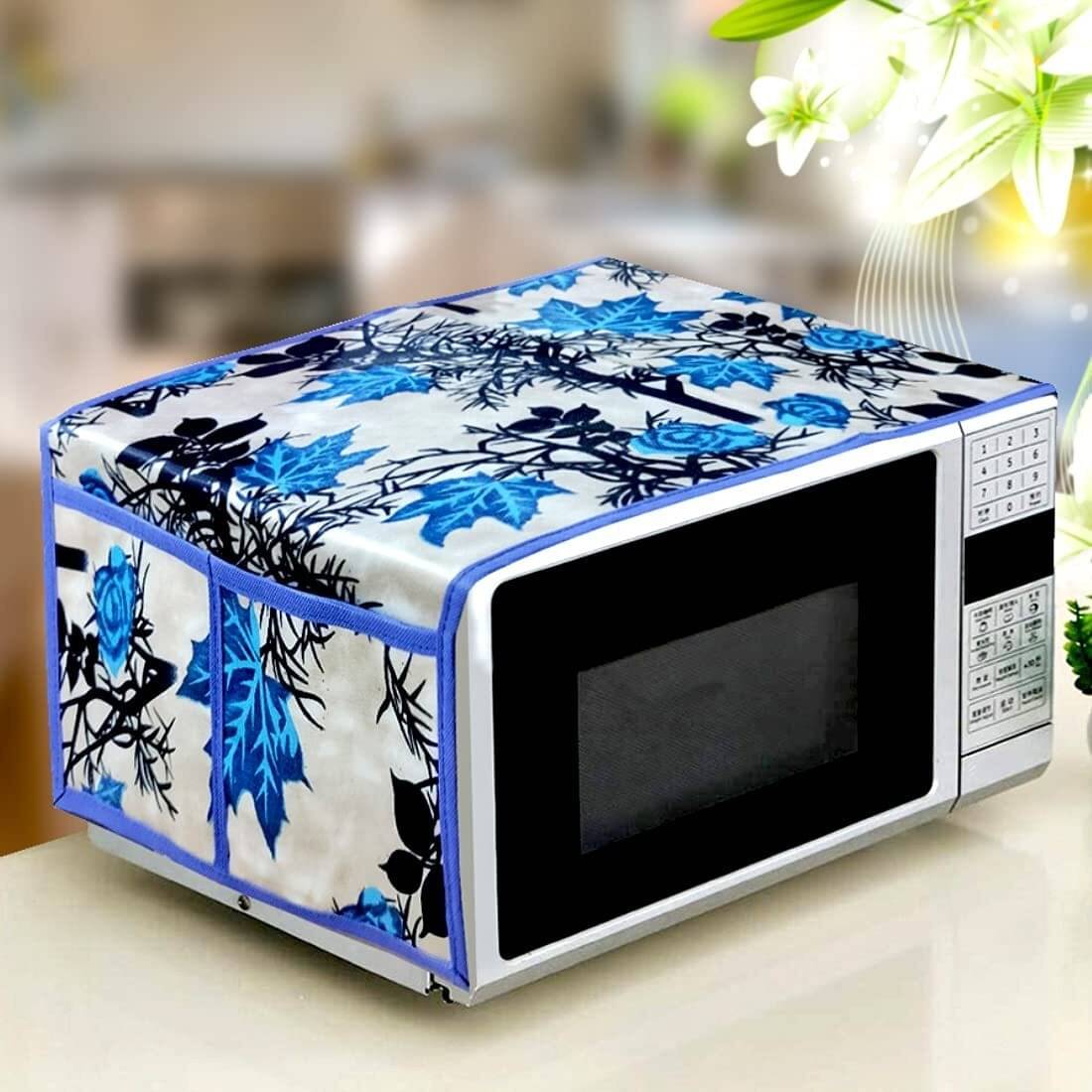     			DPA Collection Single PVC Blue Microwave Oven Cover -