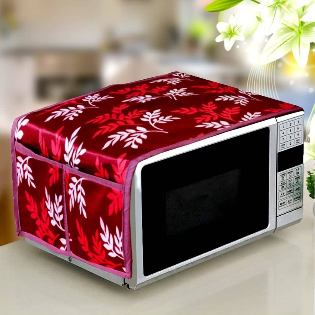     			DPA Collection Single PVC Red Microwave Oven Cover -