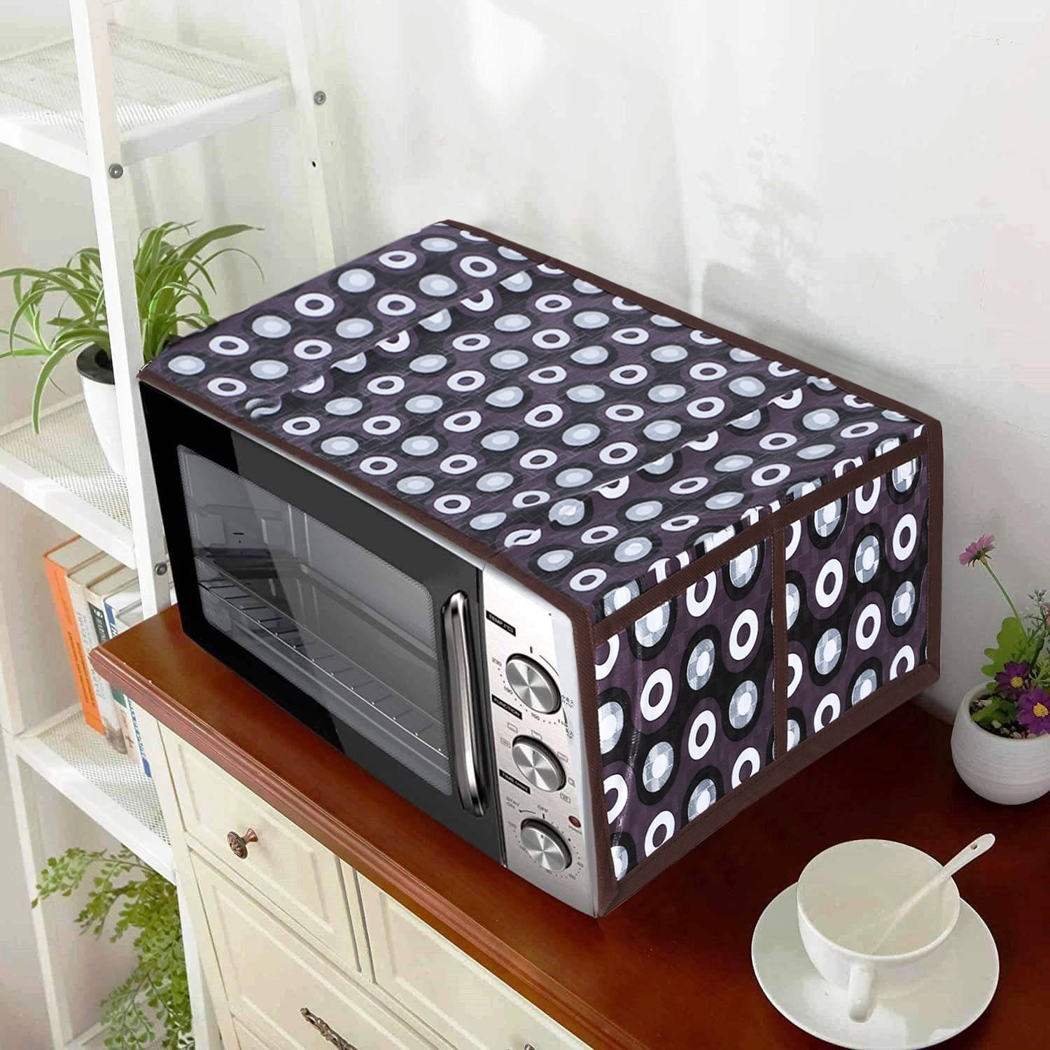 DPA Collection Single Polyester Gray Microwave Oven Cover - DPA Collection Single Polyester Gray Microwave Oven Cover -