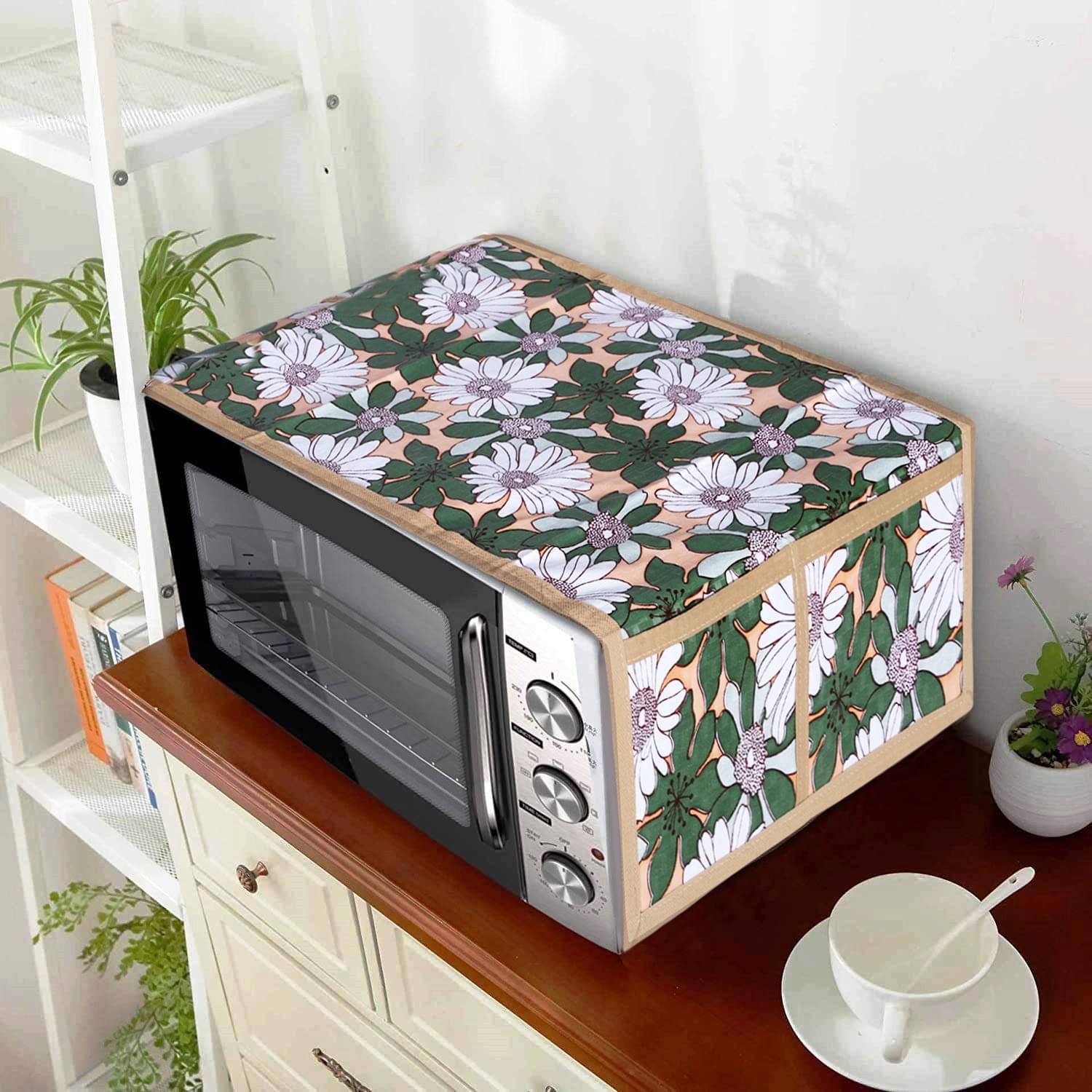     			DPA Collection Single Polyester Green Microwave Oven Cover -