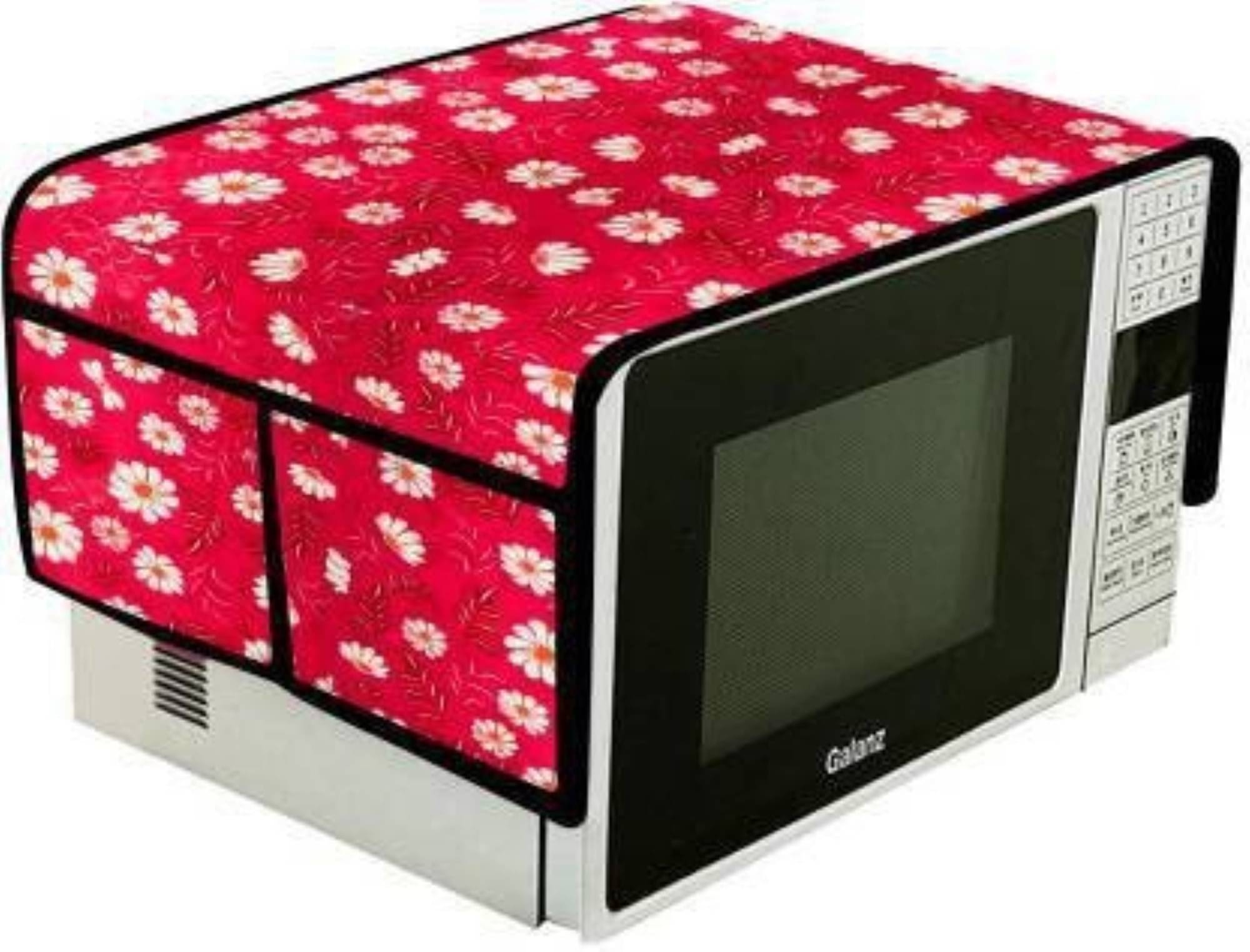 DPA Collection Single Polyester Red Microwave Oven Cover - DPA Collection Single Polyester Red Microwave Oven Cover -