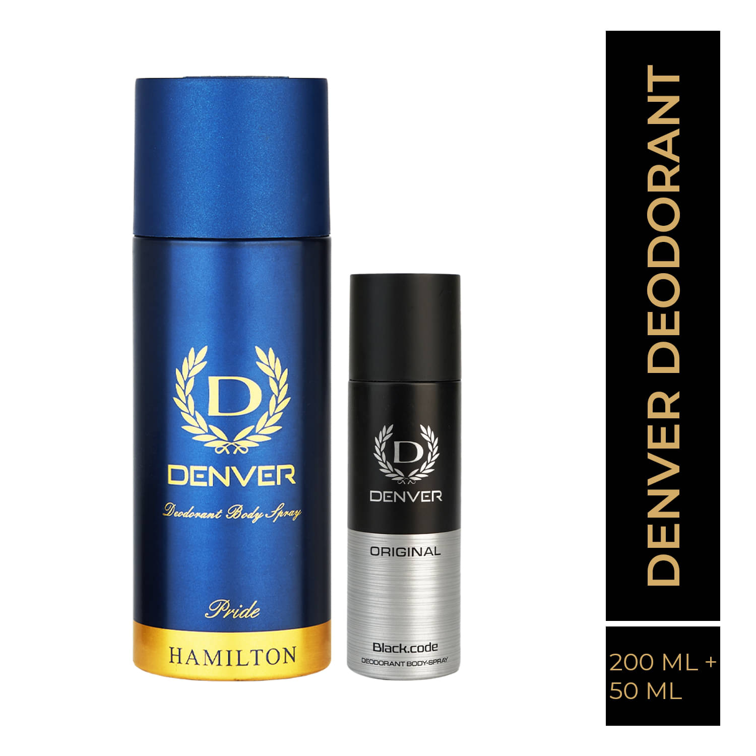Denver Pride , Blackcode Nano Deodorant Spray for Men 250 ml ( Pack of 2 ) Denver Pride , Blackcode Nano Deodorant Spray for Men 250 ml ( Pack of 2 )
