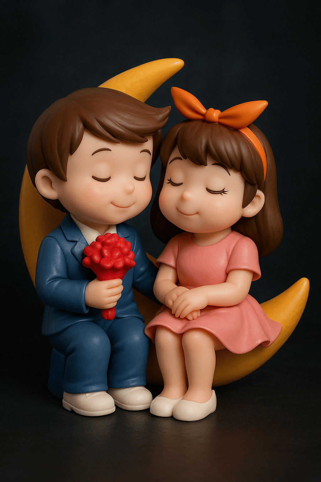 Exopick Figurines Moon Lovers Miniature Couple Figurines Couples Miniatures Boy Girl Lovers Figurine     			Exopick Figurines Moon Lovers Miniature Couple Figurines Couples Miniatures Boy Girl Lovers Figurine