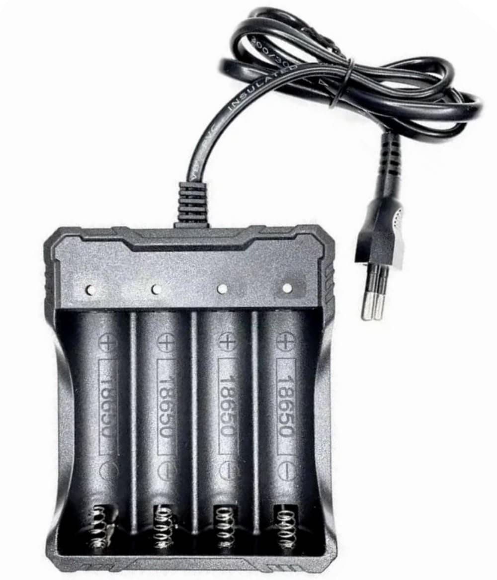 Faymla Li-Ion Battery Universal Charger for 18650 Series Li-Ion Cell, Four Cell Battery Charger for Rechargeable 3.7v 18650 Battery Charger (4-Slot Charger) Faymla Li-Ion Battery Universal Charger for 18650 Series Li-Ion Cell, Four Cell Battery Charger for Rechargeable 3.7v 18650 Battery Charger (4-Slot Charger)
