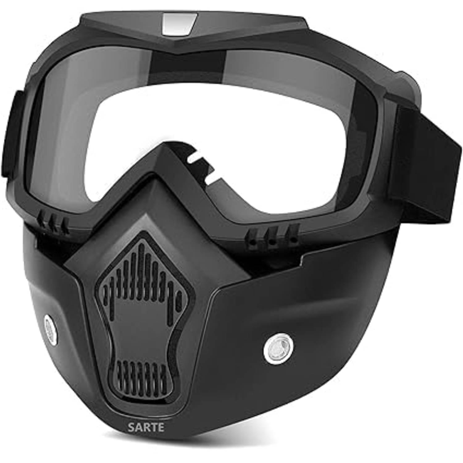 Goggle Mask Anti Scratch UV Protective Open Face & Eyewear Windproof Dirt Shield Adjustable Strap Soft Foam Padded Detachable for Cycling Bike Off Road Racing Riding Unisex Goggle Mask Anti Scratch UV Protective Open Face & Eyewear Windproof Dirt Shield Adjustable Strap Soft Foam Padded Detachable for Cycling Bike Off Road Racing Riding Unisex