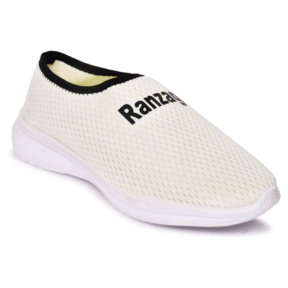     			Good Minar White Men's Slip-on Shoes