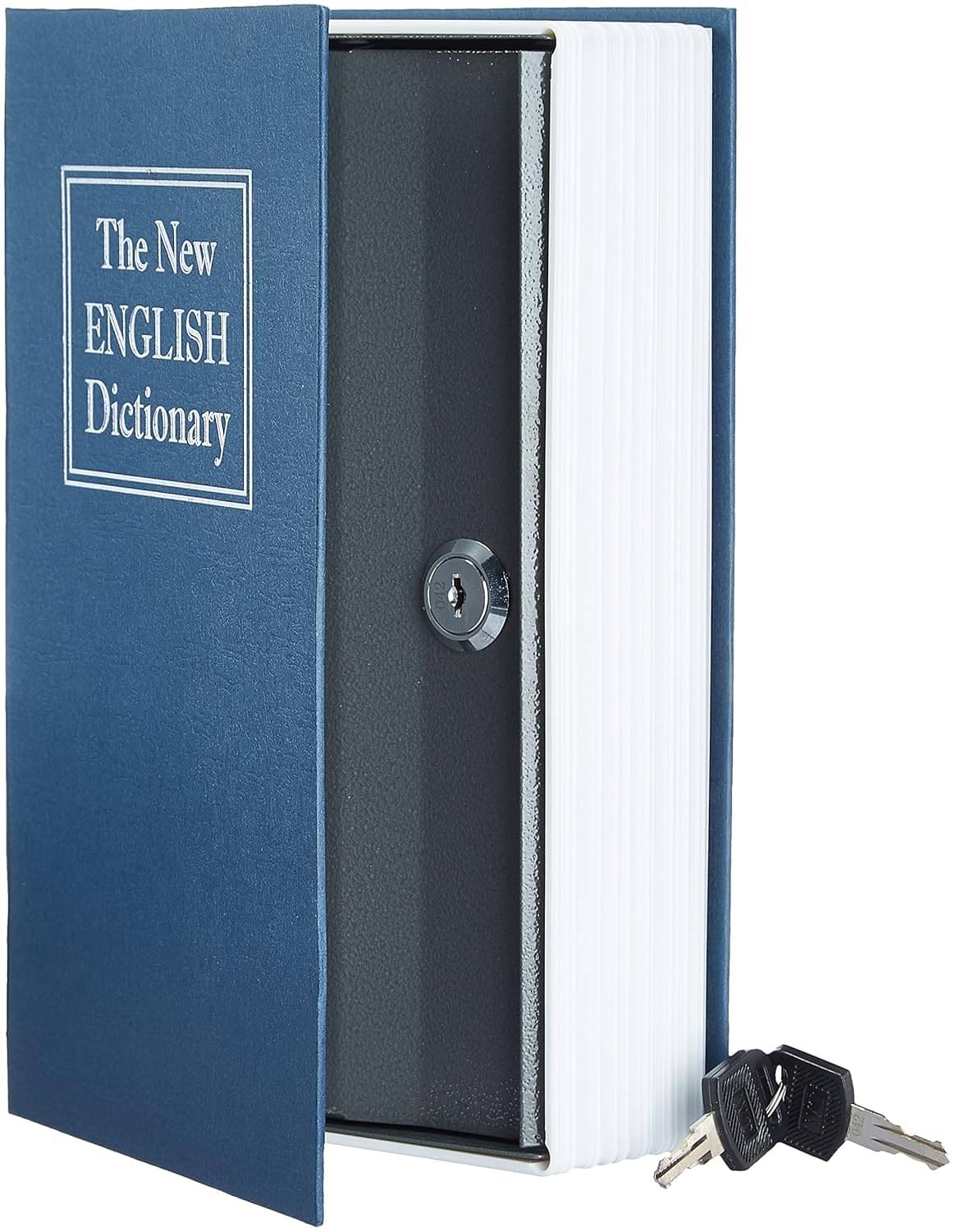 HINGOL Hidden Secret Book - Safe Vault Box Book Safe Vault Box with 2 Keys Jewelry Money Cash Box Locker Jewellery Home Safe Box Dictionary for Office Home HINGOL Hidden Secret Book - Safe Vault Box Book Safe Vault Box with 2 Keys Jewelry Money Cash Box Locker Jewellery Home Safe Box Dictionary for Office Home