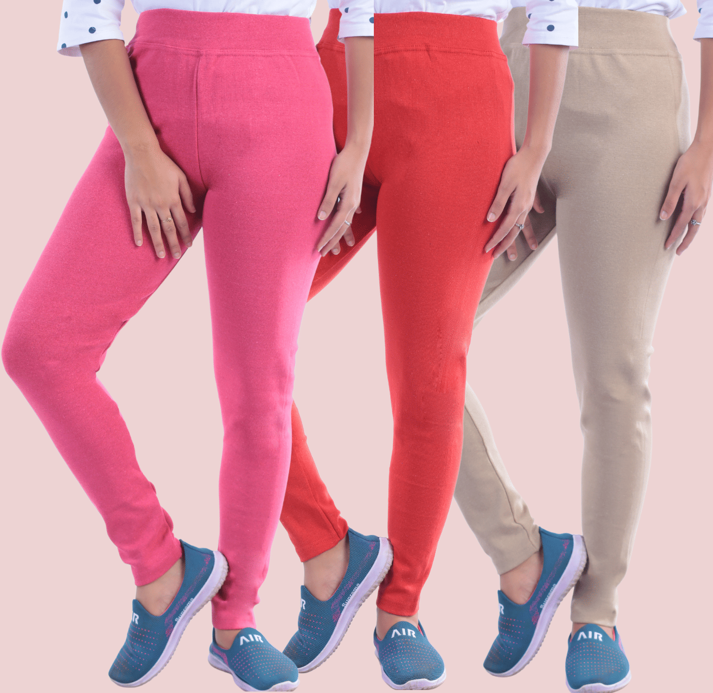     			KARARO JEGGINGS Women Cotton Blend Skinny Fit Jegging