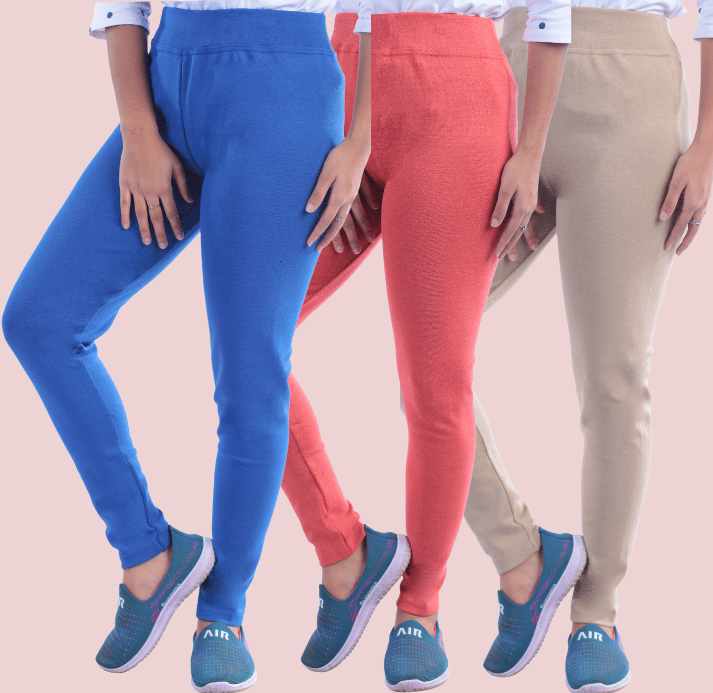     			KARARO JEGGINGS Women Cotton Blend Skinny Fit Jegging