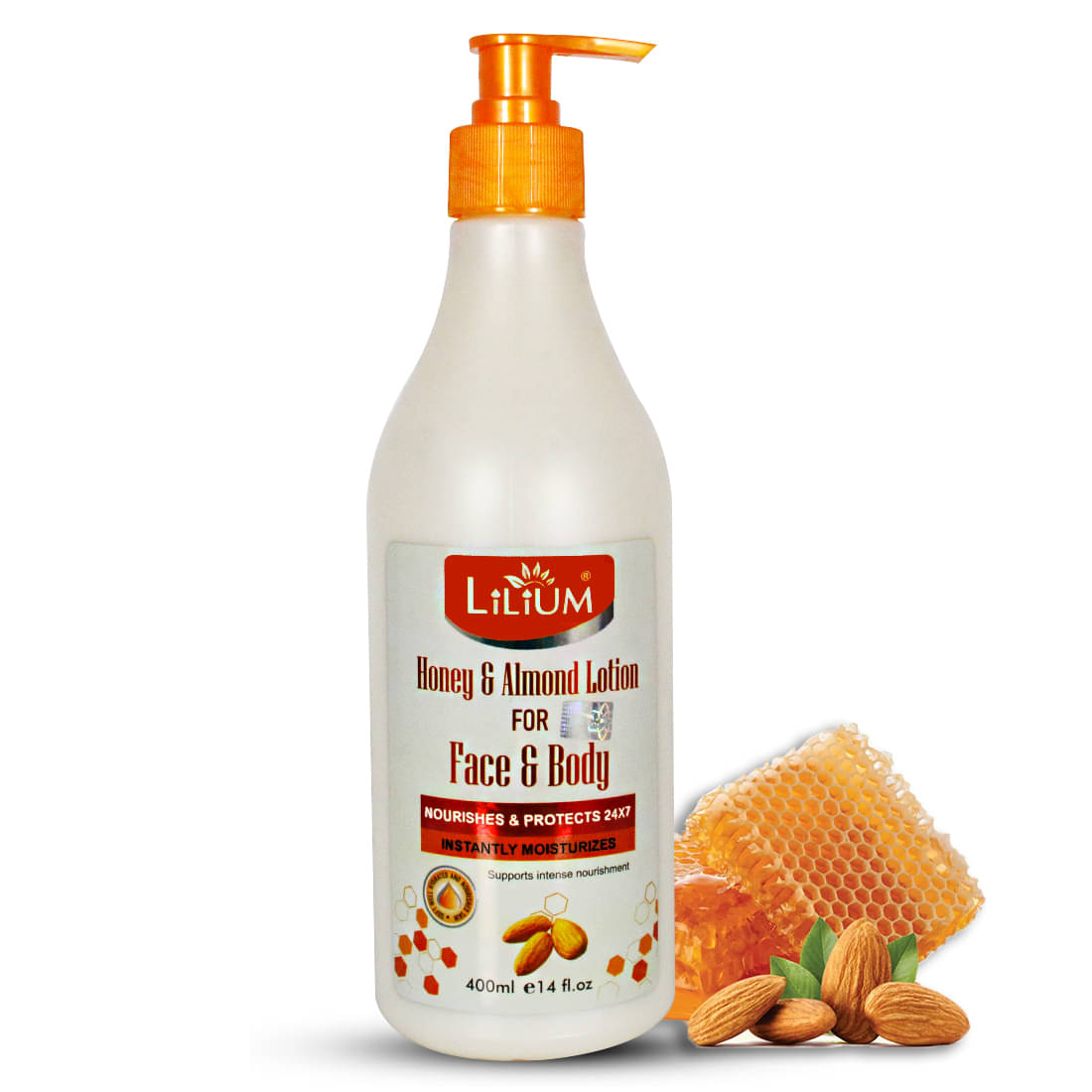     			Lilium Moisture Lock Lotion For Normal Skin 400 ml ( Pack of 1 )