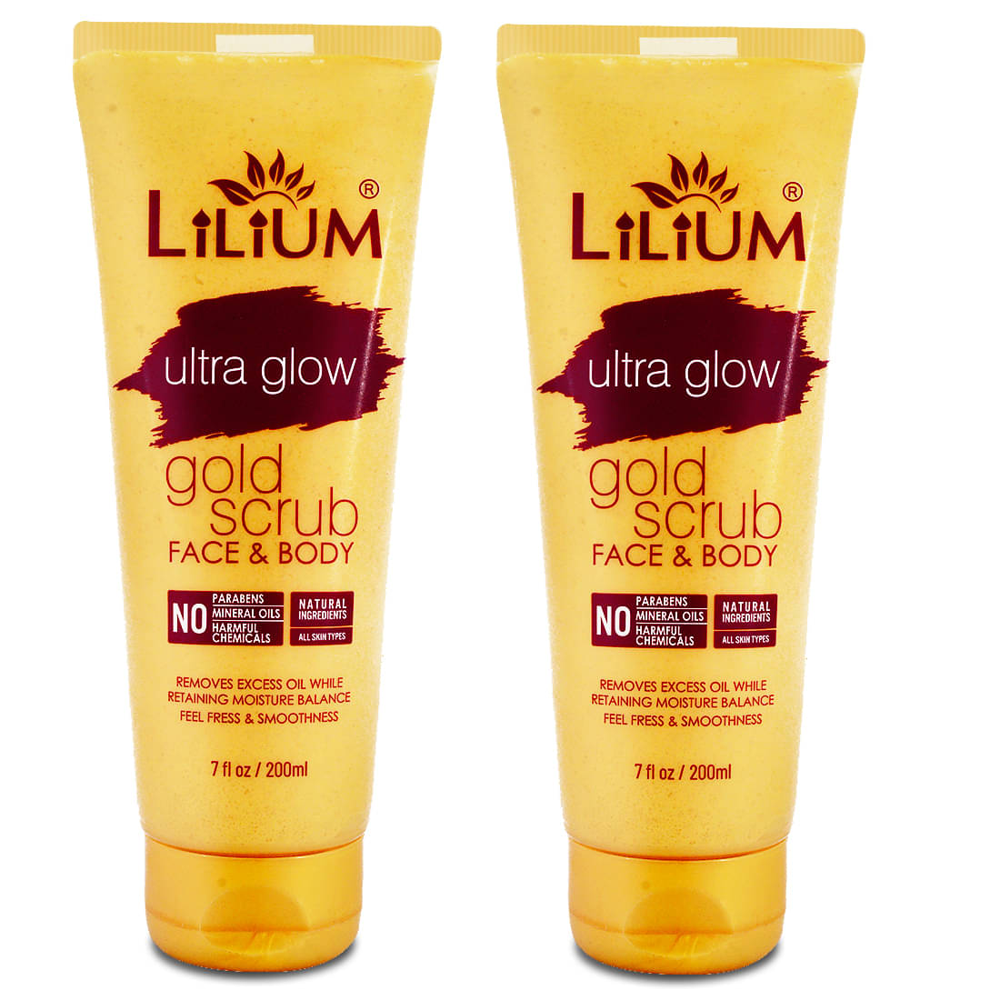     			Lilium Moisturizing Scrub & Exfoliators For Men & Women ( Pack of 2 )
