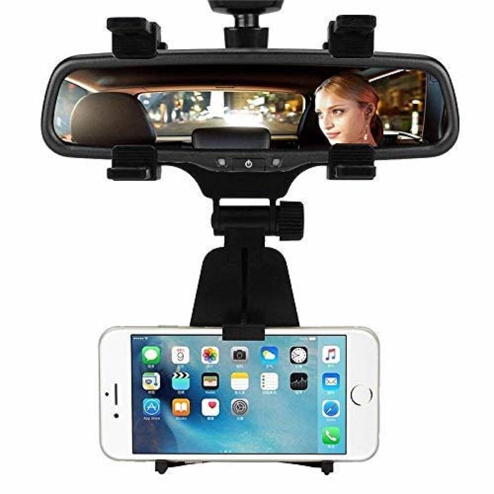 Magnique Windshield Only Double Clamp Car Mobile Holder - Black Magnique Windshield Only Double Clamp Car Mobile Holder - Black