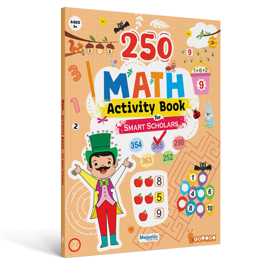 Math Activity Book for kids Age 3+ | 250 Skill-Boosting Activities | Fun Activity Book for Children Math Activity Book for kids Age 3+ | 250 Skill-Boosting Activities | Fun Activity Book for Children