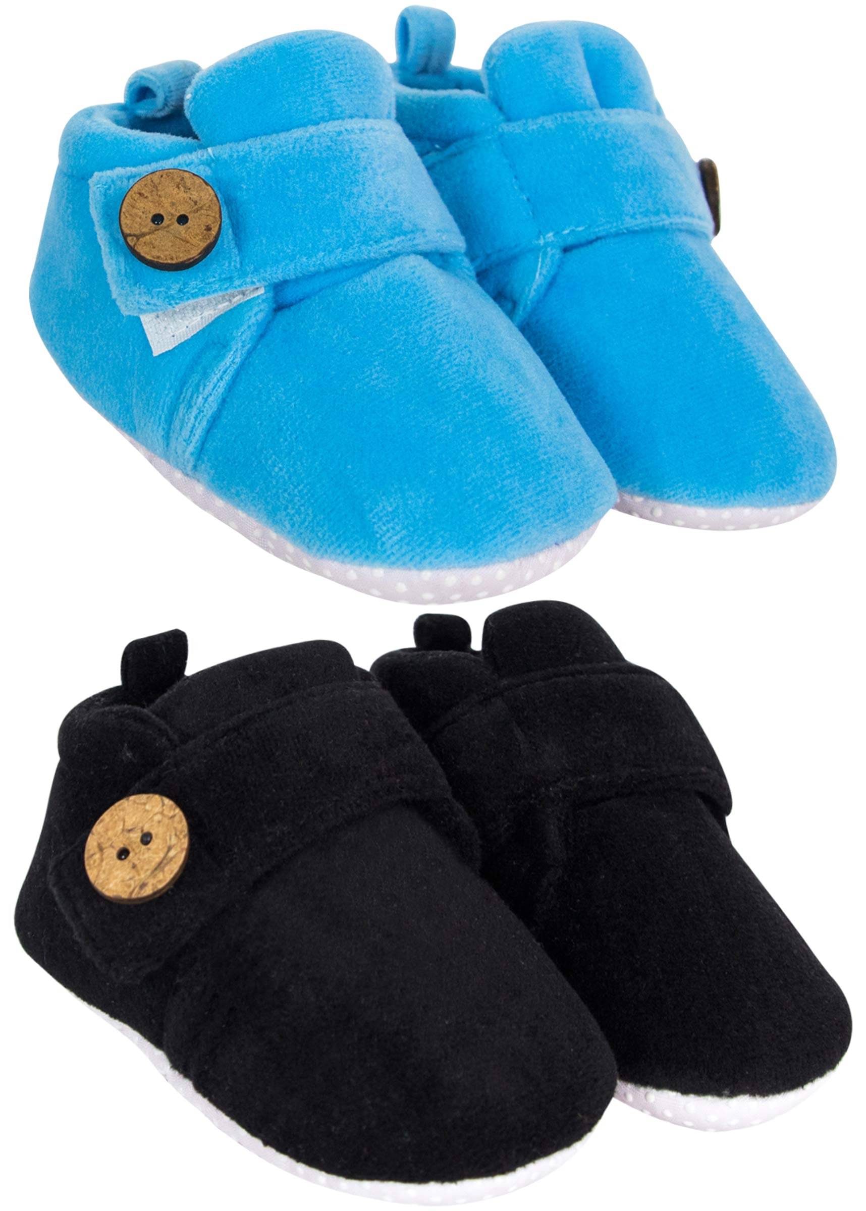 Neska Moda - MultiColor Booties For Baby Boy & Baby Girl 6-9 Months ( Pack of 2 ) Neska Moda - MultiColor Booties For Baby Boy & Baby Girl 6-9 Months ( Pack of 2 )
