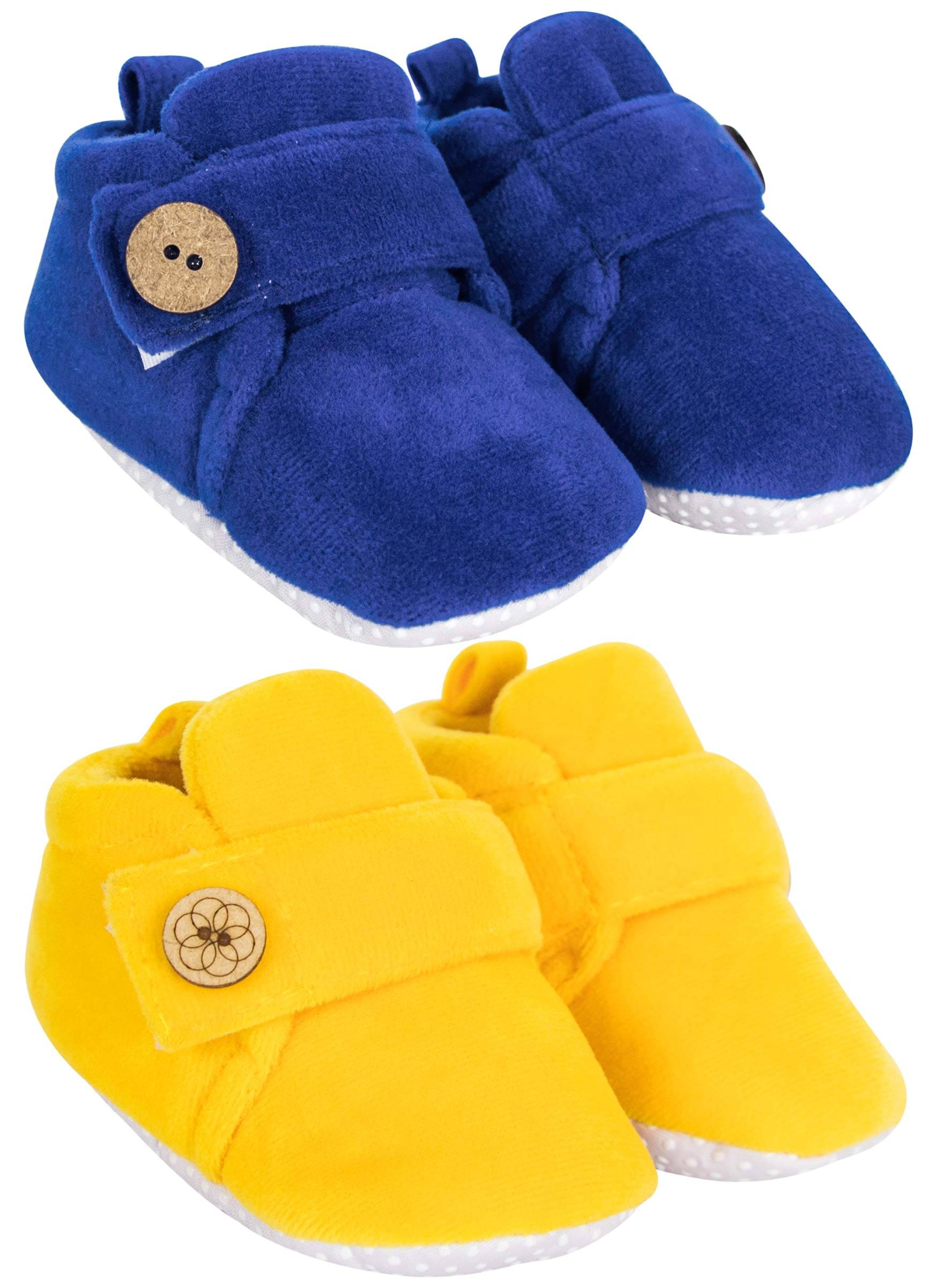 Neska Moda - MultiColor Booties For Baby Boy & Baby Girl 6-9 Months ( Pack of 2 ) Neska Moda - MultiColor Booties For Baby Boy & Baby Girl 6-9 Months ( Pack of 2 )