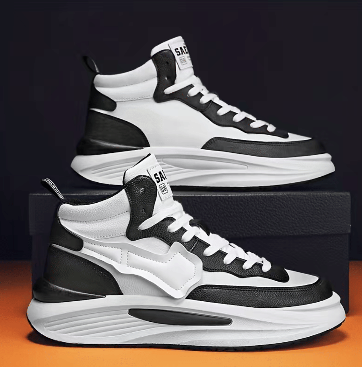     			ROBBIE JONES Sneakers Black Men's Sneakers