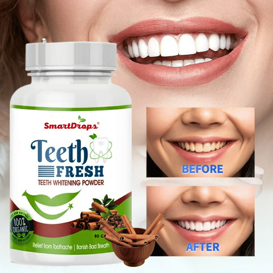 Smartdrops Teeth Whitening Powder 80
