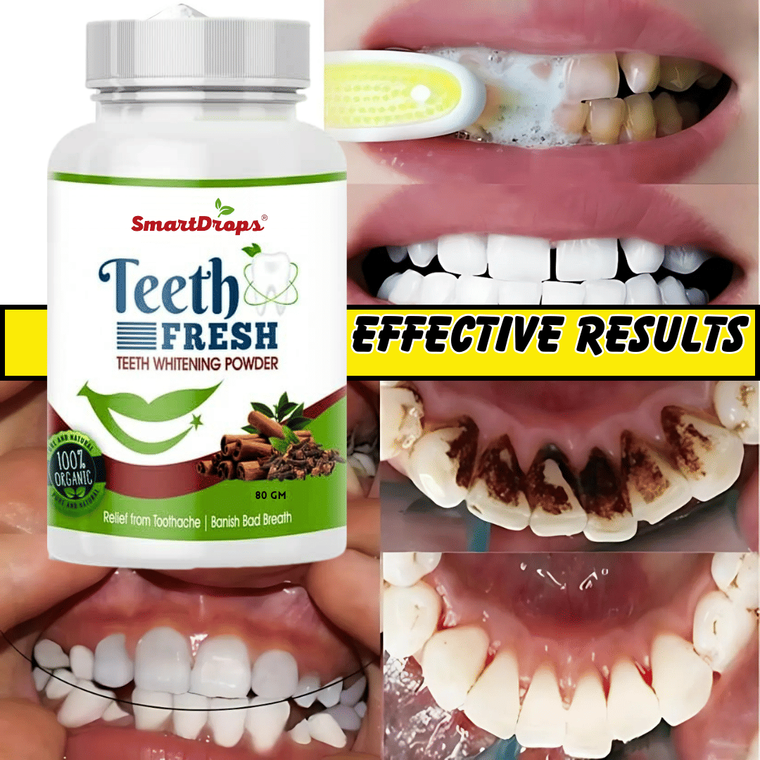 Smartdrops Teeth Whitening Powder 80