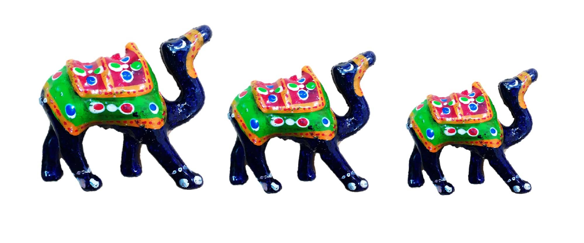 Spreading Smiles Animal Showpiece 10 cm - Pack of 3
