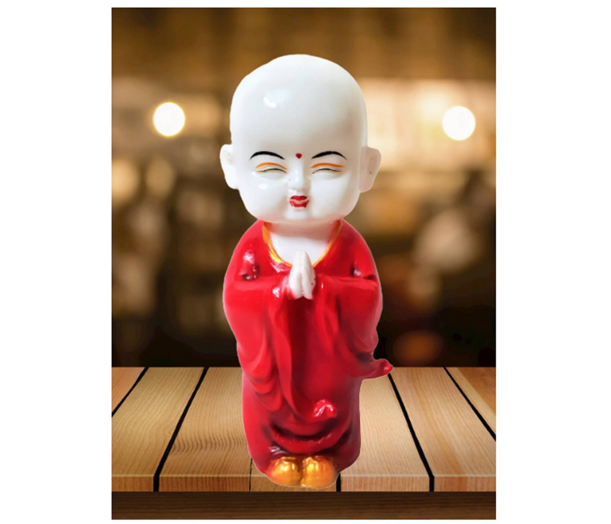     			Spreading Smiles Resting Buddha Showpiece 23 cm - Pack of 1