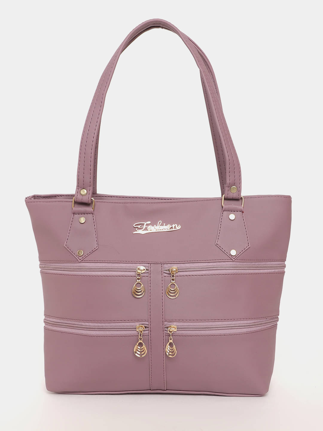    			Springberry Tote Bag PU Set of 1 ( Purple )