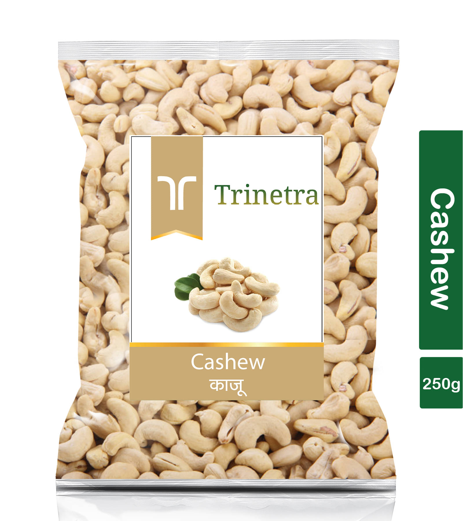 Trinetra Cashew nut (Kaju) 250gm Trinetra Cashew nut (Kaju) 250gm