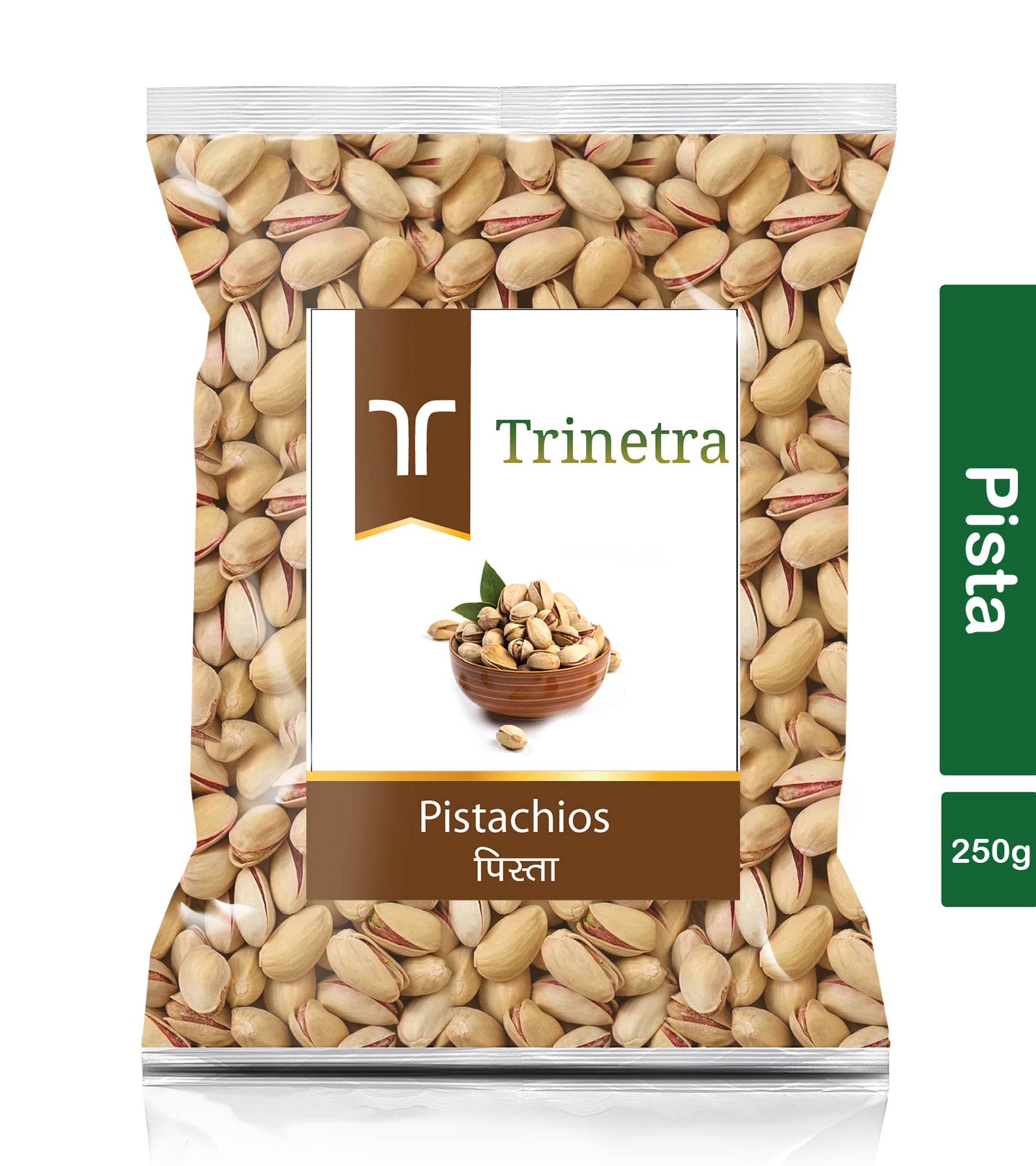 Trinetra Pistachio Nut (Pista) 250gm Trinetra Pistachio Nut (Pista) 250gm