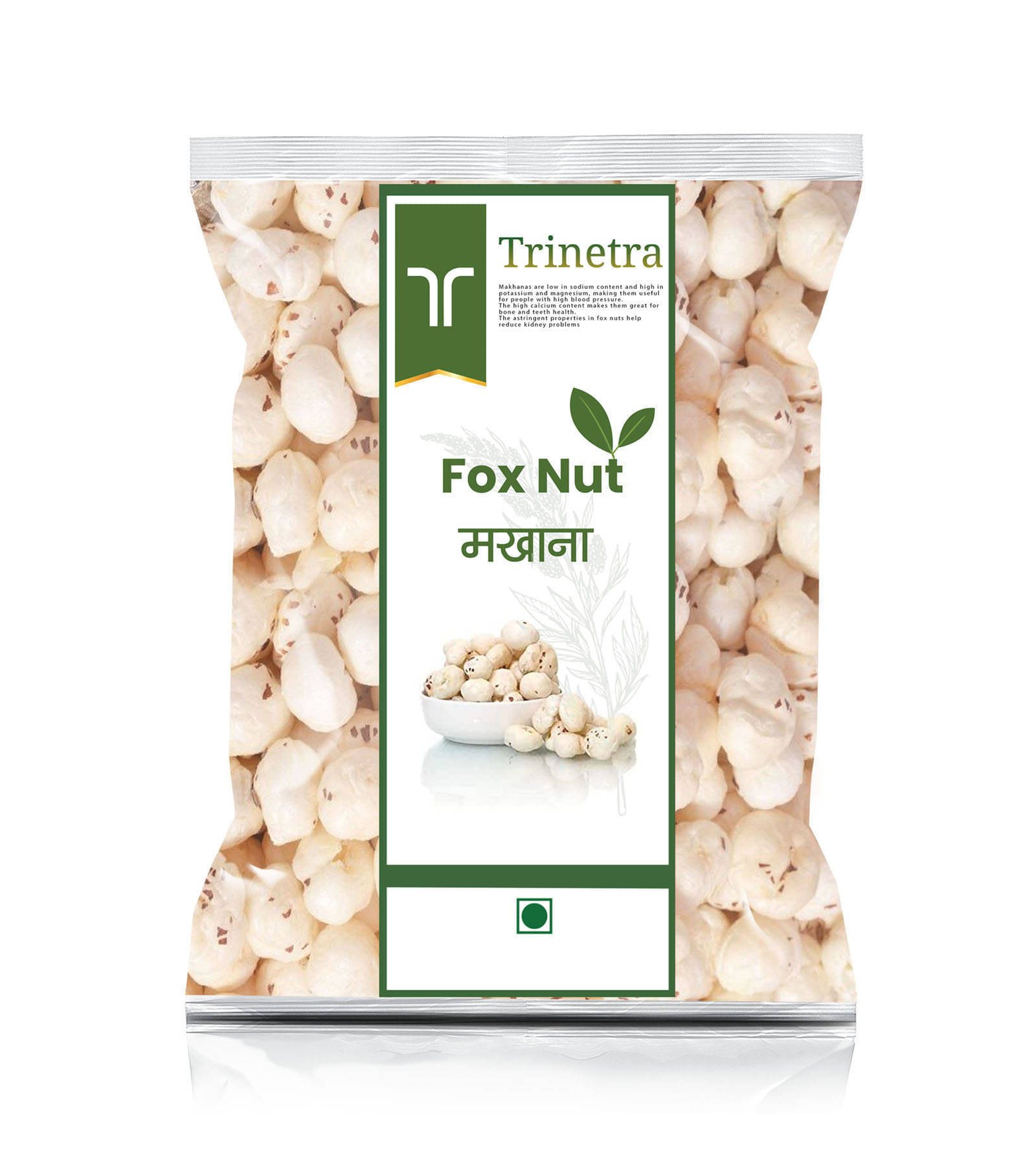     			Trinetra Regular phool makhana/lotus seeds 250gm