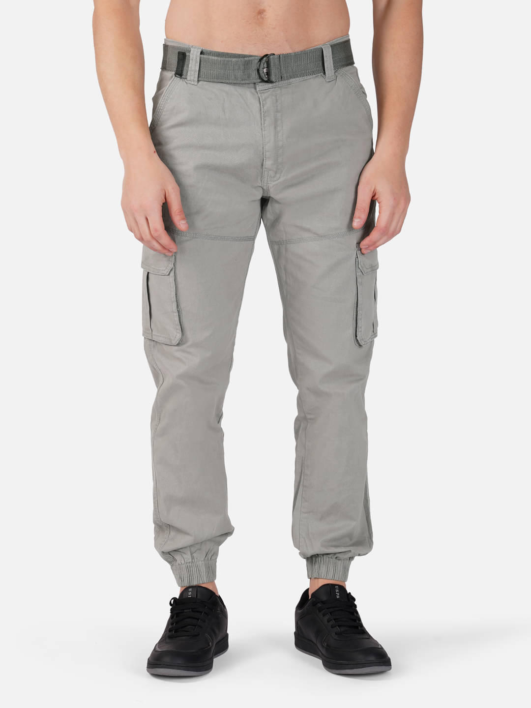     			Urban Legends Regular Flat Men's Cargos - Off White ( Pack of 1 )