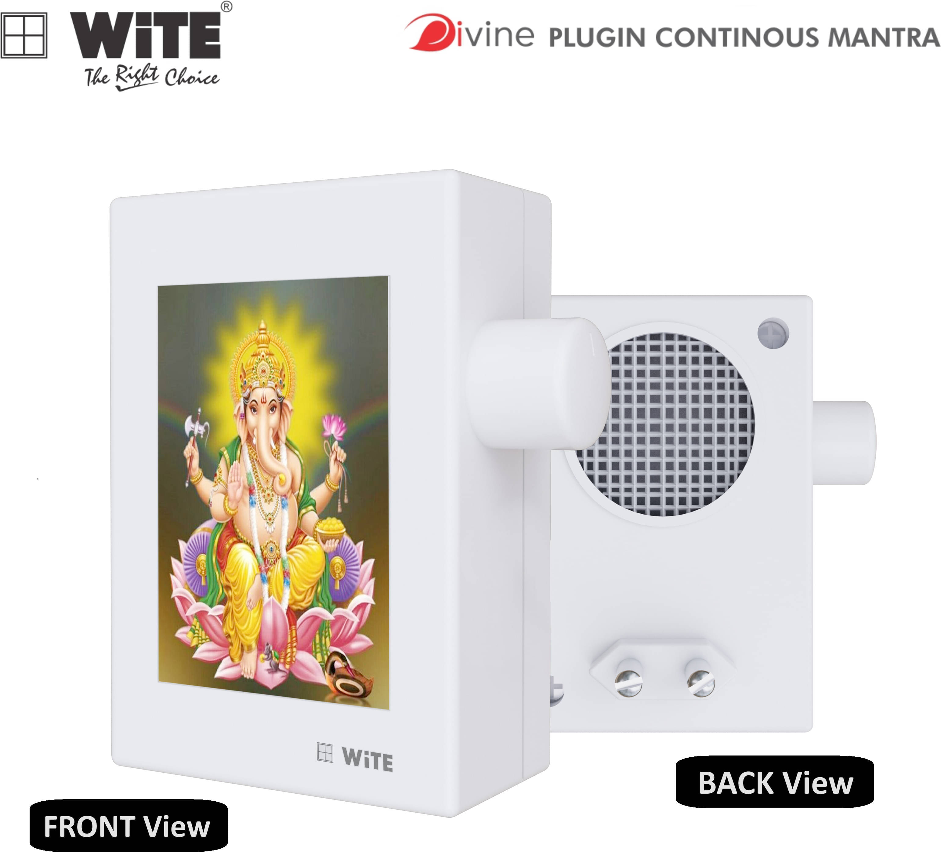 WiTE The Right Choice Religious Bell With Wire WiTE The Right Choice Religious Bell With Wire