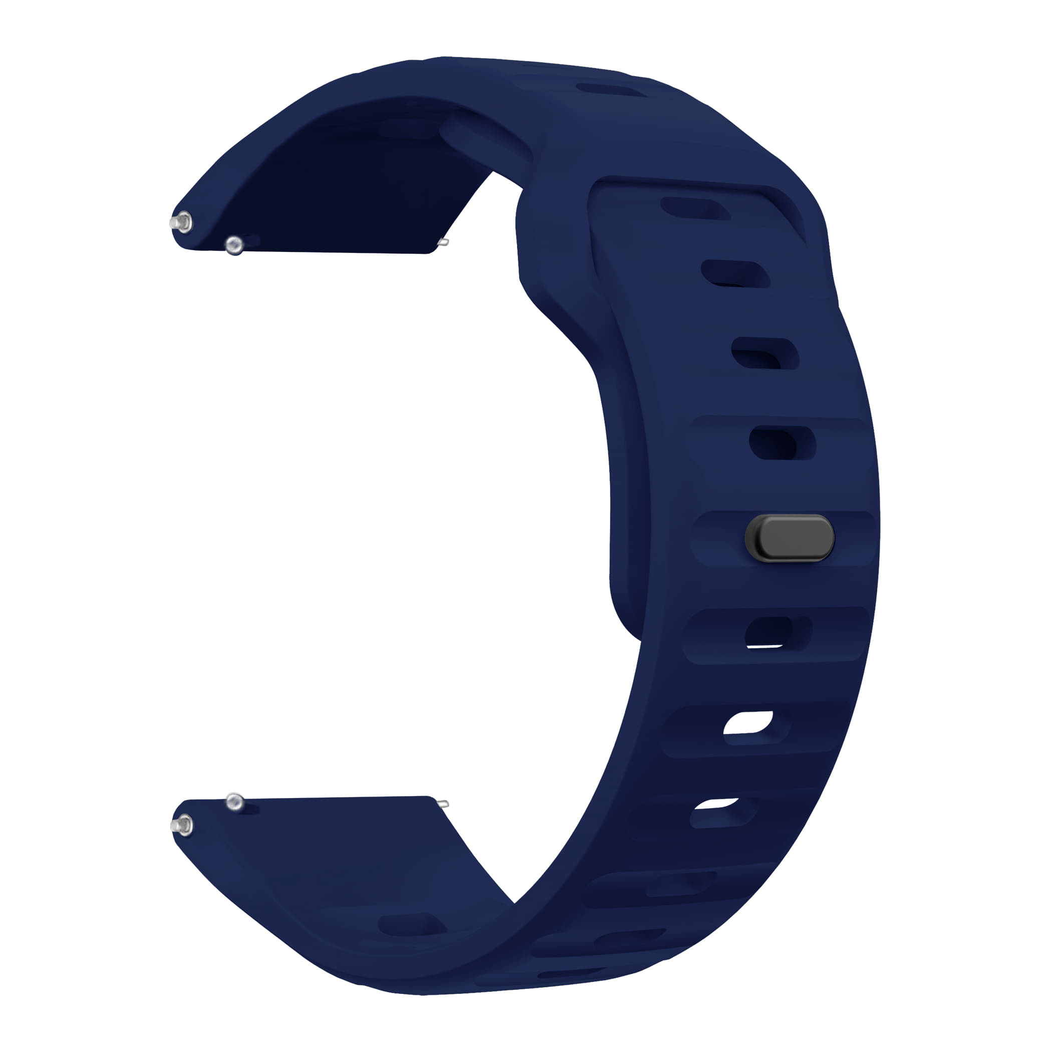     			ACM Watch Strap Sports Silicone Belt 22mm compatible with Fire-Boltt Ninja Call Pro Max Nyluxe Bsw128 Smartwatch Breatheable Band Blue