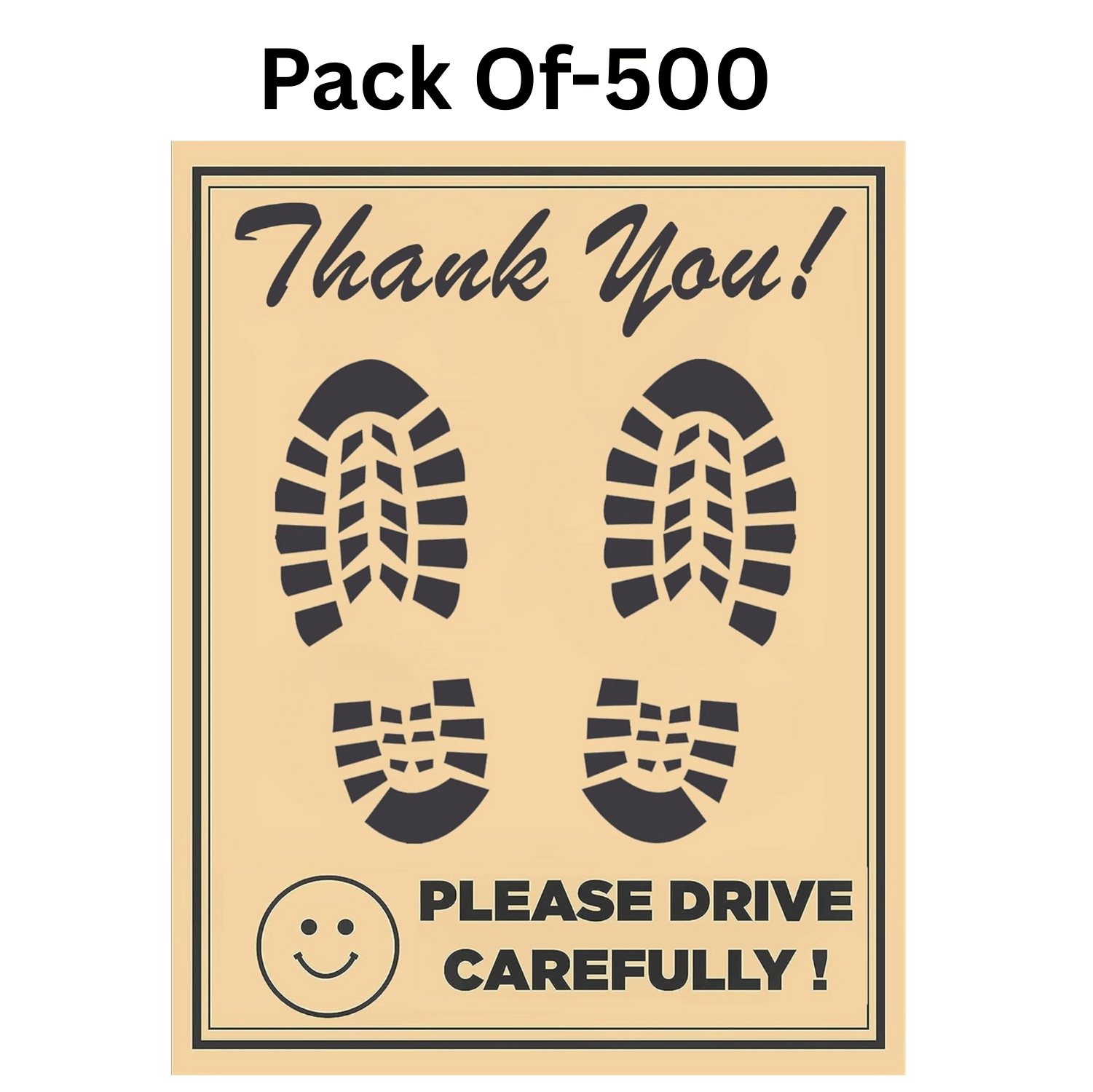 Aksmit Car Disposable Foot Mat Universal Car Floor Mat Paper Disposable Car Foot Sheets for All Cars, Trucks, SUV (Set of 500, Brown, 41 x 53 cm)     			Aksmit Car Disposable Foot Mat Universal Car Floor Mat Paper Disposable Car Foot Sheets for All Cars, Trucks, SUV (Set of 500, Brown, 41 x 53 cm)