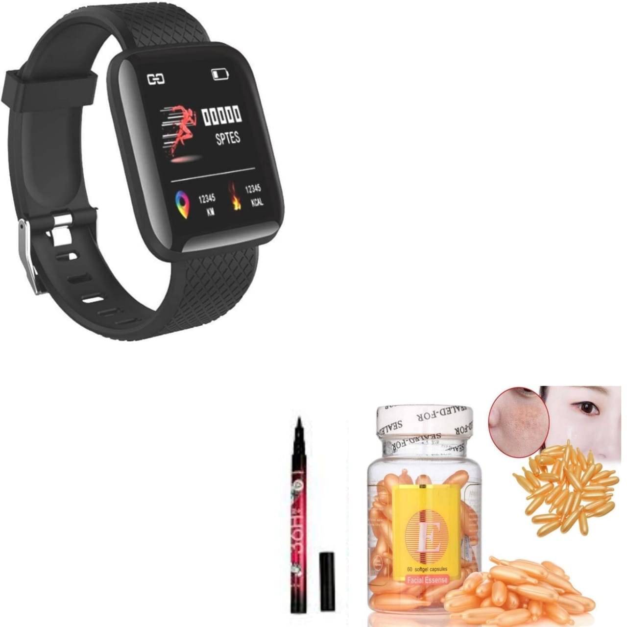 Avya LCD BT Calling Smart Watch with Strap Upto 15 days Backup ( Black ) Avya LCD BT Calling Smart Watch with Strap Upto 15 days Backup ( Black )