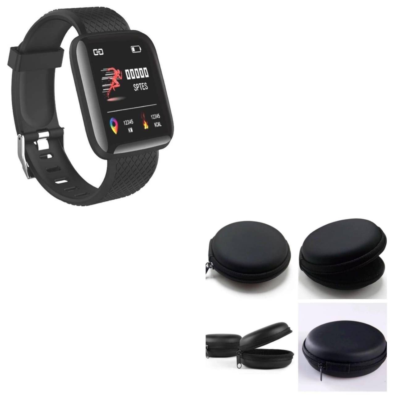 Avya LED BT Calling Smart Watch with Strap Upto 5 days Backup ( Black ) Avya LED BT Calling Smart Watch with Strap Upto 5 days Backup ( Black )