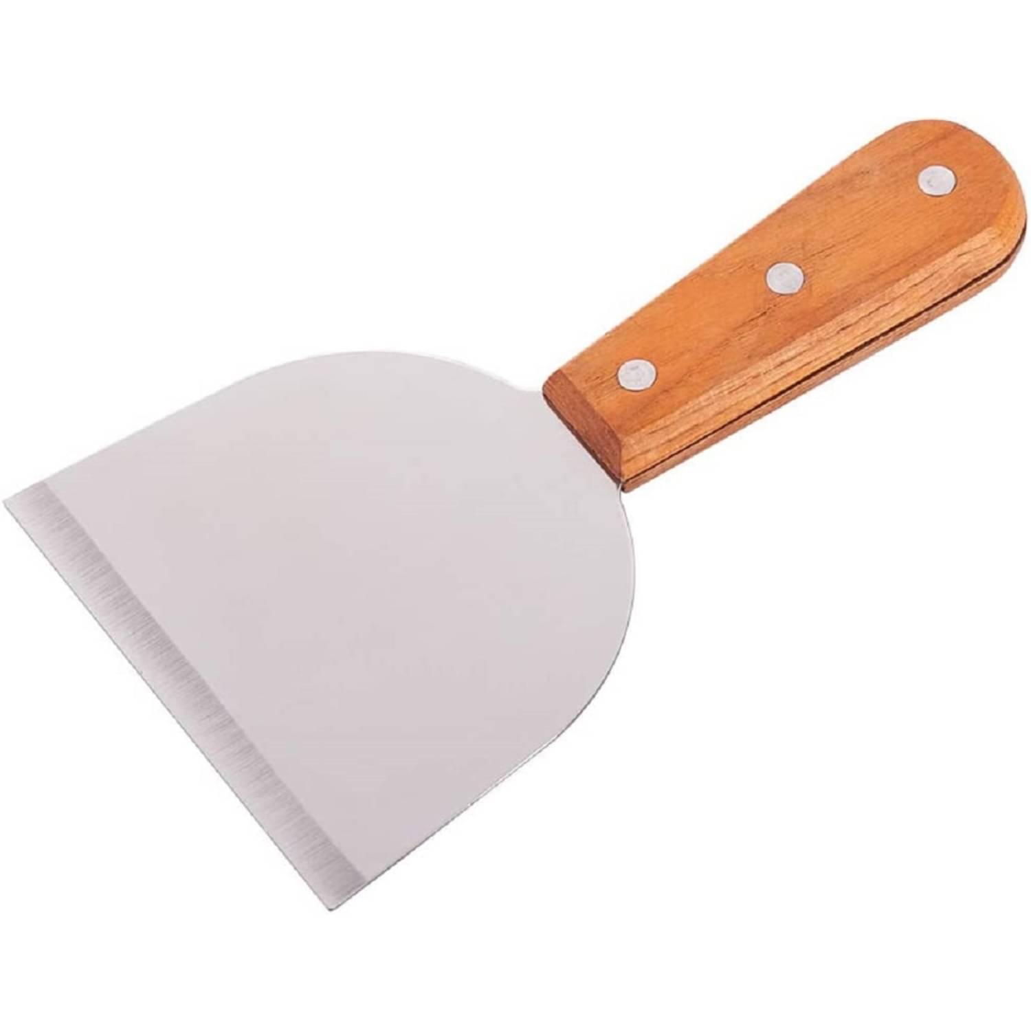     			Baskety Brown Steel Mixing Spatula ( Pack of 1 )