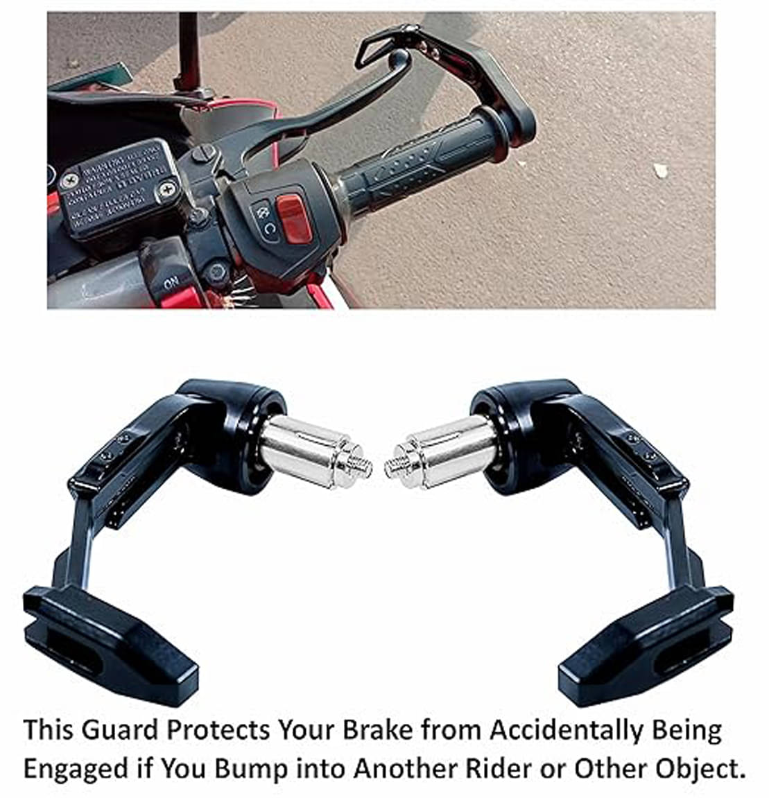     			Bike Motorcycle Adjustable Brake Clutch CNC Lever Protector Guard