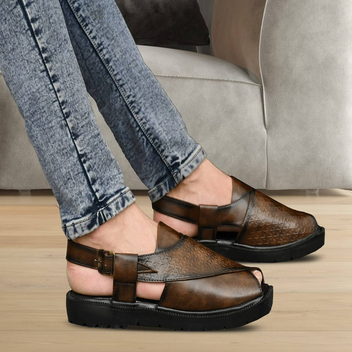 Figor - Brown Men's Sandals