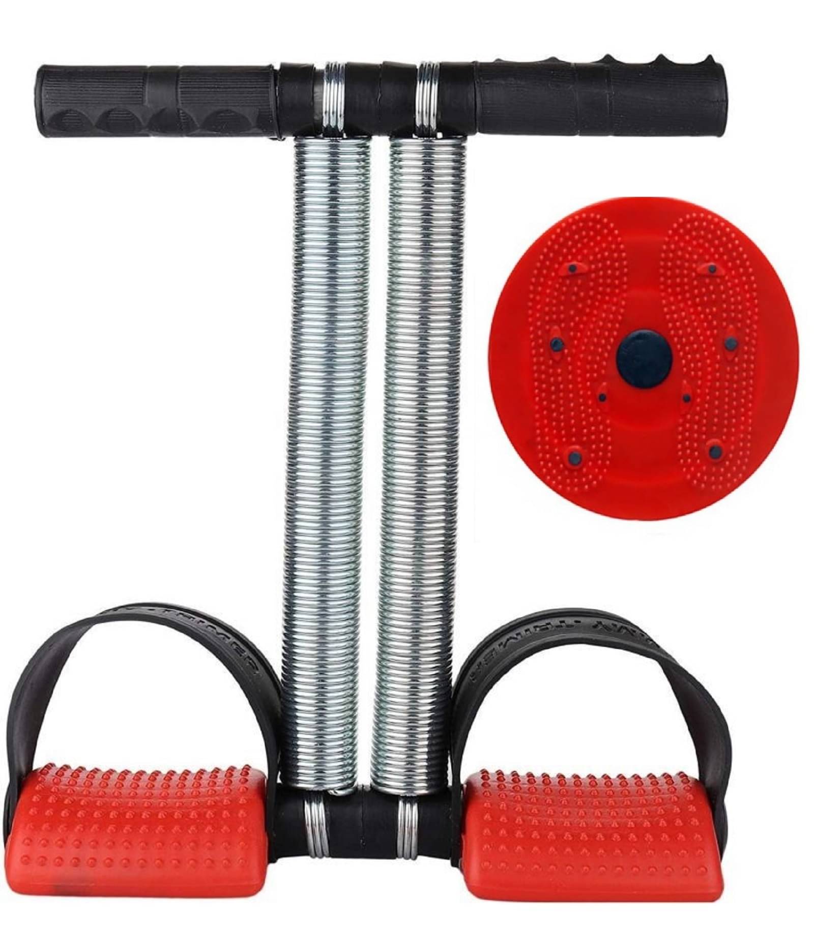 Gjshop Double Spring Tummy Trimmer with Twister Men and Women for Abs Workout, Slim & fit twister board for exercise Gjshop Double Spring Tummy Trimmer with Twister Men and Women for Abs Workout, Slim & fit twister board for exercise