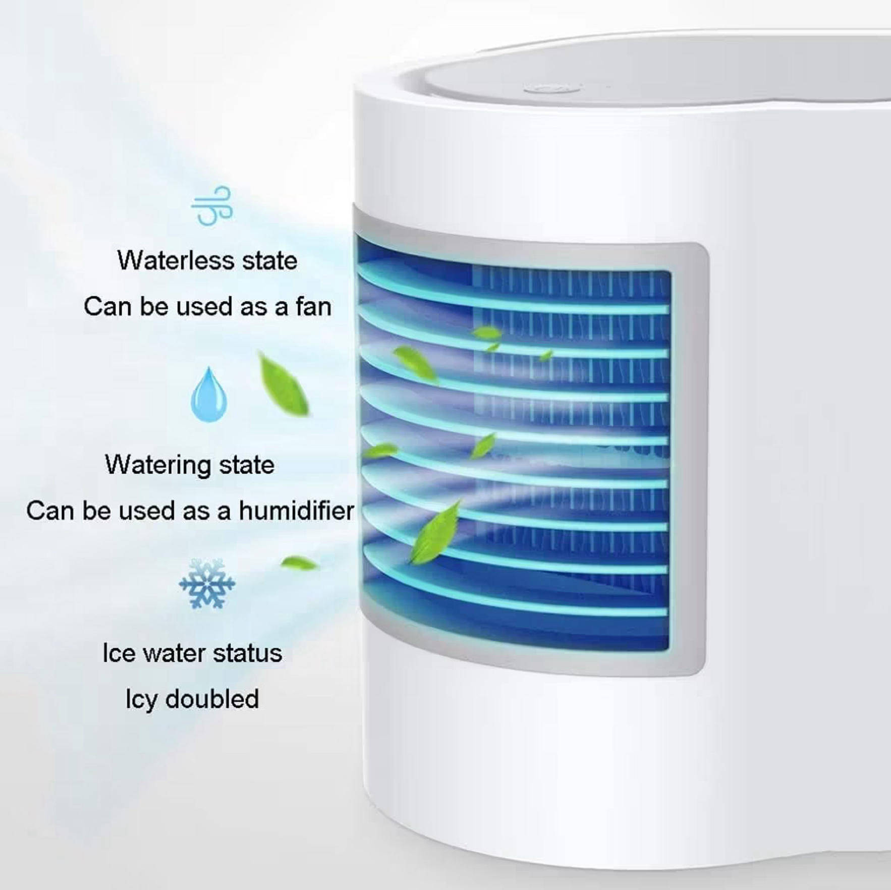 KALOS AIR COOLER 175 WT-F11 Table Fan white KALOS AIR COOLER 175 WT-F11 Table Fan white