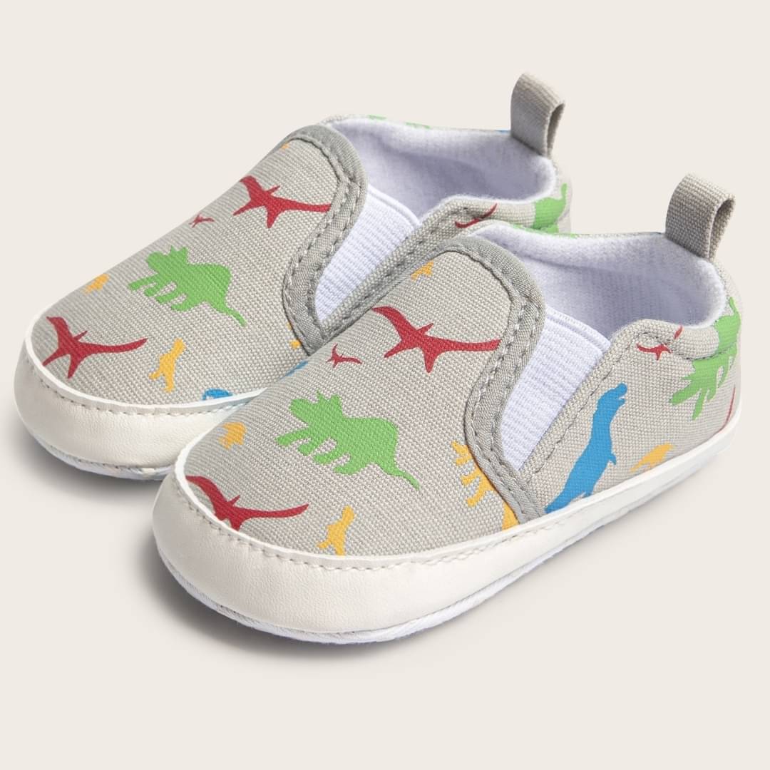     			Neska Moda - Light Grey Booties For Baby Boy & Baby Girl 6-12 Months ( Pack of 1 )